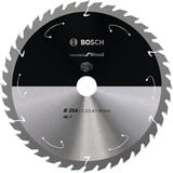 Bosch 2 608 837 734 lame de scie circulaire 25,4 cm 1 pièce(s) Bois dur, Bois tendre, 25,4 cm, 3 cm, 1,6 mm, 6000 tr/min, 2,2 mm