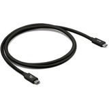 Club 3D USB-C 80Gbps Certified 240W 8k 240Hz, Câble Noir, 1.2m