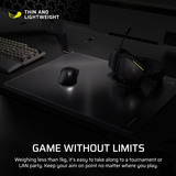Corsair MM Glass Large Precision, Tapis de souris gaming Noir