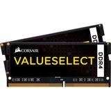 Corsair ValueSelect Value Select SO-DIMM DDR4 16 Go (2 x 8 Go) 2133 MHz CL15, Mémoire vive Noir, Kit Dual Channel RAM DDR4 PC4-17000