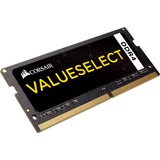 Corsair ValueSelect Value Select SO-DIMM DDR4 16 Go (2 x 8 Go) 2133 MHz CL15, Mémoire vive Noir, Kit Dual Channel RAM DDR4 PC4-17000