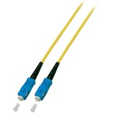 DSI Câble fibre optique OS2 simplex SC-SC Jaune, 2 mètres
