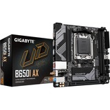 GIGABYTE B650I AX carte mère socket AM5 Noir/gris, RAID, 2.5 Gb-LAN, WLAN, BT, Sound, Mini-ITX