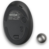 Kensington Pro Fit Ergo TB550, Trackball Noir, 400 - 1600 dpi, Bluetooth, 2,4 GHz