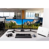 Kensington Pro Fit Ergo TB550, Trackball Noir, 400 - 1600 dpi, Bluetooth, 2,4 GHz