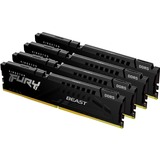Kingston FURY Kit DDR5-5600 128 Go, Mémoire vive Noir, KF556C40BBK4-128, Fury Beast, XMP