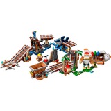 LEGO Super Mario - Ensemble d'extension Course de chariot de mine de Diddy Kong, Jouets de construction 71425
