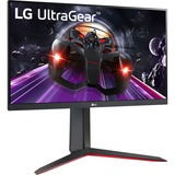 LG UltraGear 24GN650-B 23.8" Gaming Moniteur Noir, 2x HDMI, 2x DisplayPort