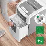 Leitz IQ Auto+ Small Office 100 Destructeur de documents P5, Broyeur de document Blanc