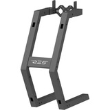 Res-Tech X1-GT Monitor Stand Independent Single, Support de moniteur Noir, VESA 100 mm