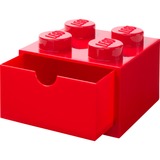 Room Copenhagen Tiroir à briques LEGO 4 rouge, Boîte de rangement Rouge