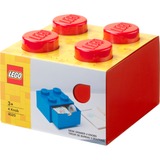 Room Copenhagen Tiroir à briques LEGO 4 rouge, Boîte de rangement Rouge