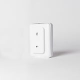 Shelly Flood Gen4, Détecteur d'eau Blanc, Wi-Fi, Zigbee, Bluetooth, détection fuites