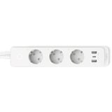 TP-Link Tapo P300 Smart wifi, Multiprise Blanc, 2 ports USB-A, 1 port USB-C, WiFi, Bluetooth 4.2