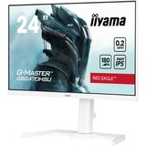 iiyama G-Master Red Eagle GB2470HSU-W6 24" Moniteur gaming  Blanc, HDMI, DisplayPort, USB, Audio