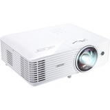 Acer S1286H vidéo-projecteur Projecteur monté au plafond 3500 ANSI lumens DLP XGA (1024x768) Blanc, Projecteur DLP 3500 ANSI lumens, DLP, XGA (1024x768), 20000:1, 4:3, 812,8 - 7620 mm (32 - 300")
