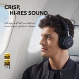 Anker Space One casque over-ear Noir, Bluetooth 5.3, Adaptive ANC, 40 mm