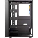 Antec AX27 RGB Elite boîtier midi tower Noir | 3x USB-A | Window