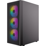 Antec  boîtier midi tower Noir | 3x USB-A | Window