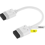 Corsair iCUE LINK, Câble Blanc, 0,1 mètres