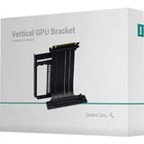 DeepCool Vertical GPU Bracket, Câble Noir, 0,14 mètres, PCIe 4.0