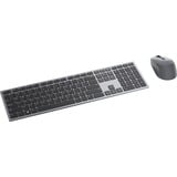 Dell KM7321W set de bureau Gris, Layout BE (AZERTY), Mécanique des ciseaux, 100%, 1000 - 4000 dpi