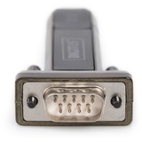 Digitus 9-Pin (serial) > USB 2.0, Adaptateur Noir, 0,8 mètres