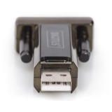 Digitus Adaptateur 9 broches (série) > USB 2.0 Noir, 0,8 mètre