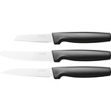 Fiskars Set de petits couteaux Functional Form 3 pièces Noir/en acier inoxydable