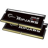 G.Skill Ripjaws 32 Go DDR5-5600 (2x 16 Go) mémoire PC portable Noir, F5-5600S4040A16GX2-RS, SO-DIMM, XMP 3.0