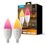 Govee Smart Bulb E14 (2-pack), Lampe Wi-Fi 2.4GHz + Bluetooth