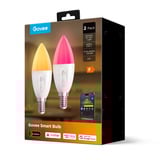 Govee Smart Bulb E14 (2-pack), Lampe Wi-Fi 2.4GHz + Bluetooth