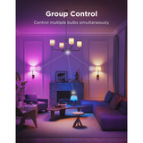 Govee Smart Bulb E14 (2-pack), Lampe Wi-Fi 2.4GHz + Bluetooth