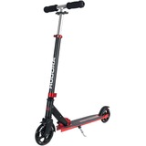 HUDORA Big Wheel Style 230 Adultes Noir, Rouge, Trottinette Noir, Adultes, Noir, Rouge, Asphalte, 120 kg, 2 roue(s), Polyuréthane