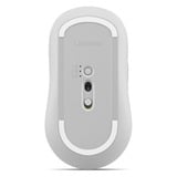 Lenovo Yoga Silent Bluetooth Mouse, Souris Blanc/gris, Bluetooth 5.3, 4000 DPI, silencieuse