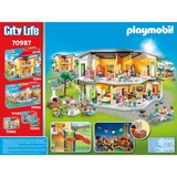 PLAYMOBIL City Life - Espace détente avec piscine, Jouets de construction 70987