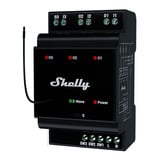 Shelly Wave Pro 3, Relais Noir, Z-Wave, rail DIN, 3x 16A