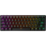 SteelSeries Apex Pro Mini Wireless RGB clavier gaming mécanique Noir, Layout FR (AZERTY), SteelSeries OmniPoint 2.0, 60 %, Double-shot PBT