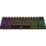 SteelSeries Apex Pro Mini Wireless RGB clavier gaming mécanique Noir, Layout FR (AZERTY), SteelSeries OmniPoint 2.0, 60 %, Double-shot PBT