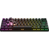 SteelSeries Apex Pro Mini Wireless RGB clavier gaming mécanique Noir, Layout FR (AZERTY), SteelSeries OmniPoint 2.0, 60 %, Double-shot PBT