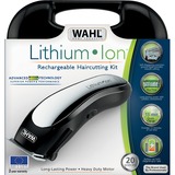 Wahl Home Products Lithium Ion Clipper, Tondeuse Noir/Argent