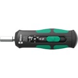 Wera 7515 Tournevis dynamométrique Kraftform Safe-Torque Speed Noir/Vert, 2-6 Nm