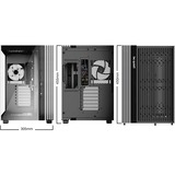 be quiet! Light Base 600 LX boîtier midi tower Noir | 2x USB-A | 1x USB-C | RGB | Verre Trempé