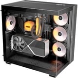 be quiet! Light Base 600 LX boîtier midi tower Noir | 2x USB-A | 1x USB-C | RGB | Verre Trempé