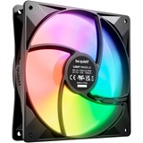 be quiet! Light Wings LX PWM ventilateurs de boîtier RGB  Noir, 3 pièces, 140 x 140 x 25 mm