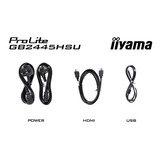 iiyama G-Master Black Hawk GB2445HSU-B2 24" Moniteur gaming  Noir, 100 Hz, HDMI, DisplayPort, USB, Audio, Adaptive Sync