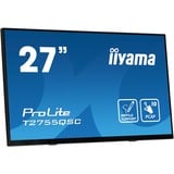 iiyama  27" Moniteur tactile  Noir