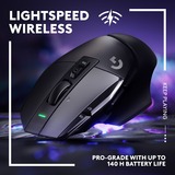 Logitech G502 X LIGHTSPEED Wireless, Souris gaming Noir, 100 - 25.600 dpi