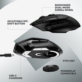 Logitech G502 X LIGHTSPEED Wireless, Souris gaming Noir, 100 - 25.600 dpi
