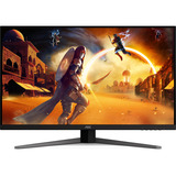 AOC U32G4U 31.5" 4K UHD Moniteur gaming  Noir, 2x HDMI, 1x DisplayPort, USB-A, USB-B, 160 Hz